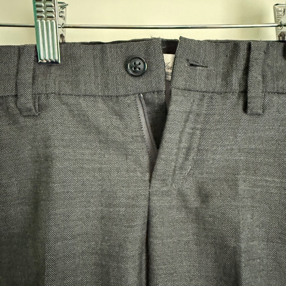 Janie and Jack Boys Charcoal Gray Blazer with Matching Cap - Picture 8 of 12